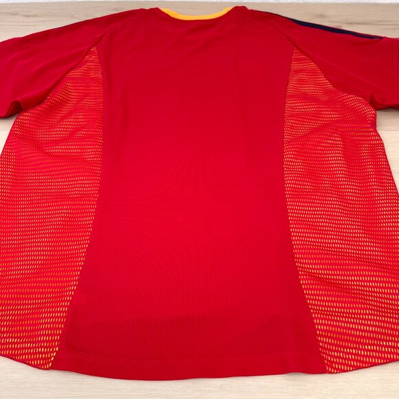Vintage Adidas 2002 España National Soccer Jersey Home Kit XL / Rare Collectible - Picture 6 of 16